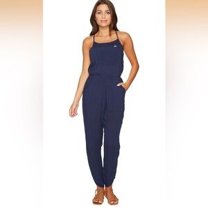 RVCA Midnight Blue Jumpsuit